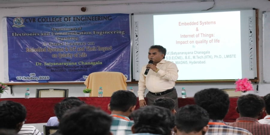 GUEST LECTURE BY SATHYAMURTHY SIR